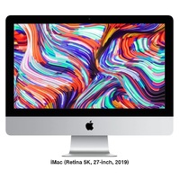 iMac 27"(2019)/i5-9600/3.7gHz/8GB/2.12TB Fusion Drive-Excellent (Refurbished)