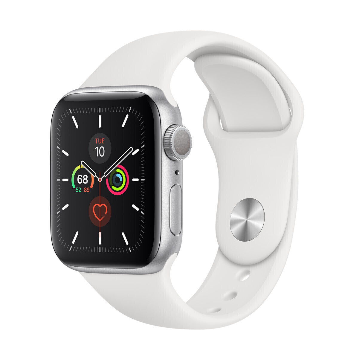 Apple Watch Series 5 (Cellular) 40mm Silver Aluminium Case - Premium