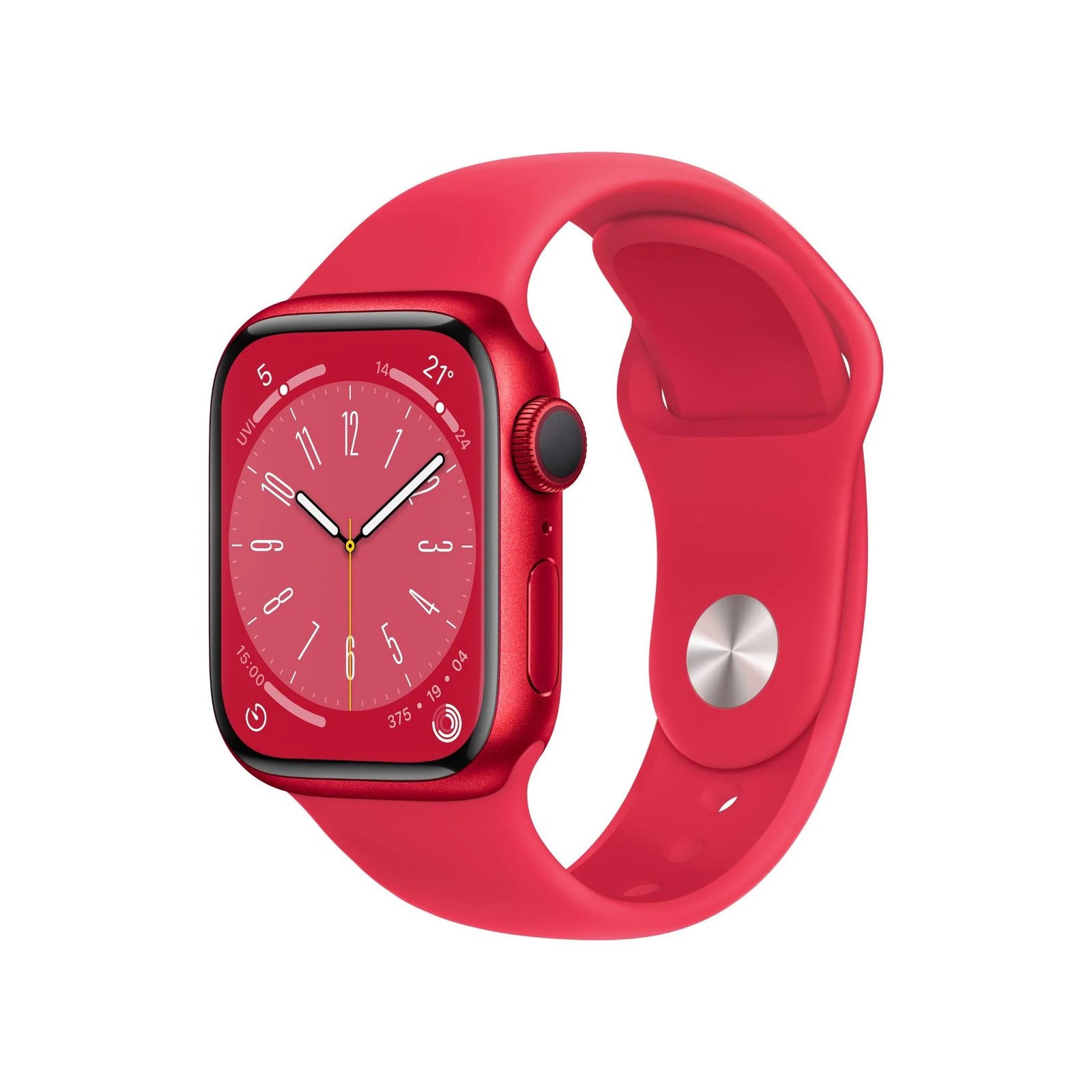 Apple Watch Series 8 (GPS) 41mm Red AL Case Red Band - Excellent (Refurbished)