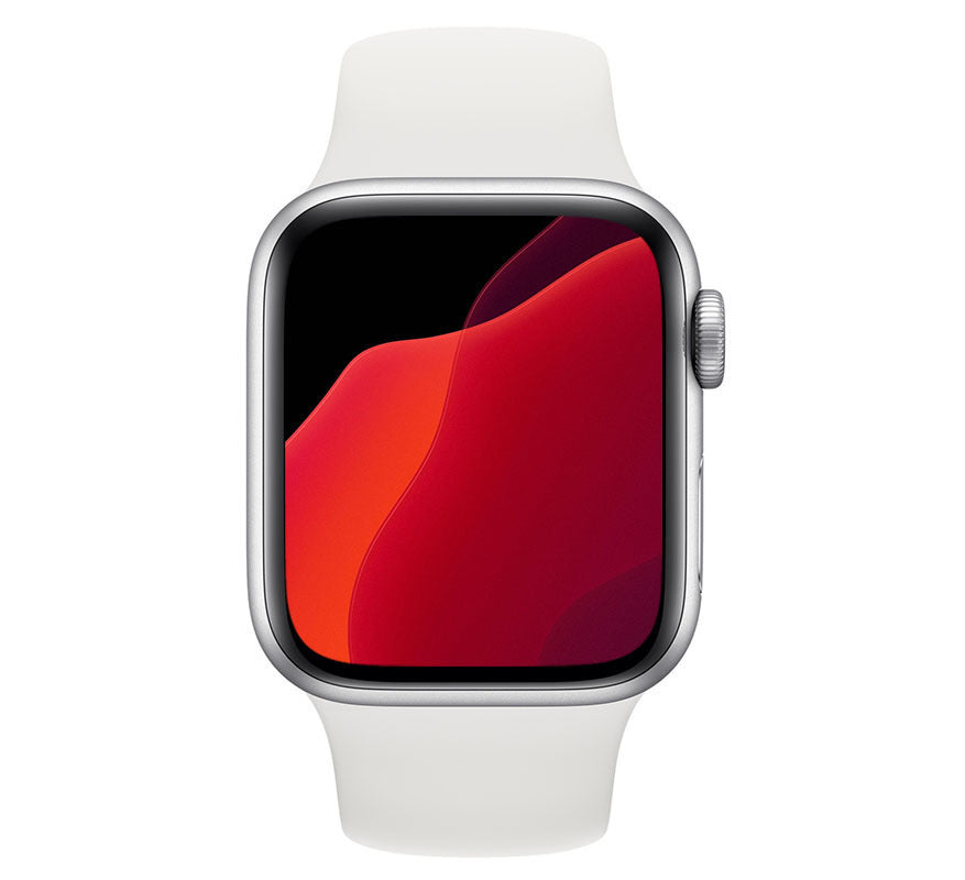 Apple Watch Series 8 (GPS) 41mm Silver AL Case White Band - Excellent (Refurbished)