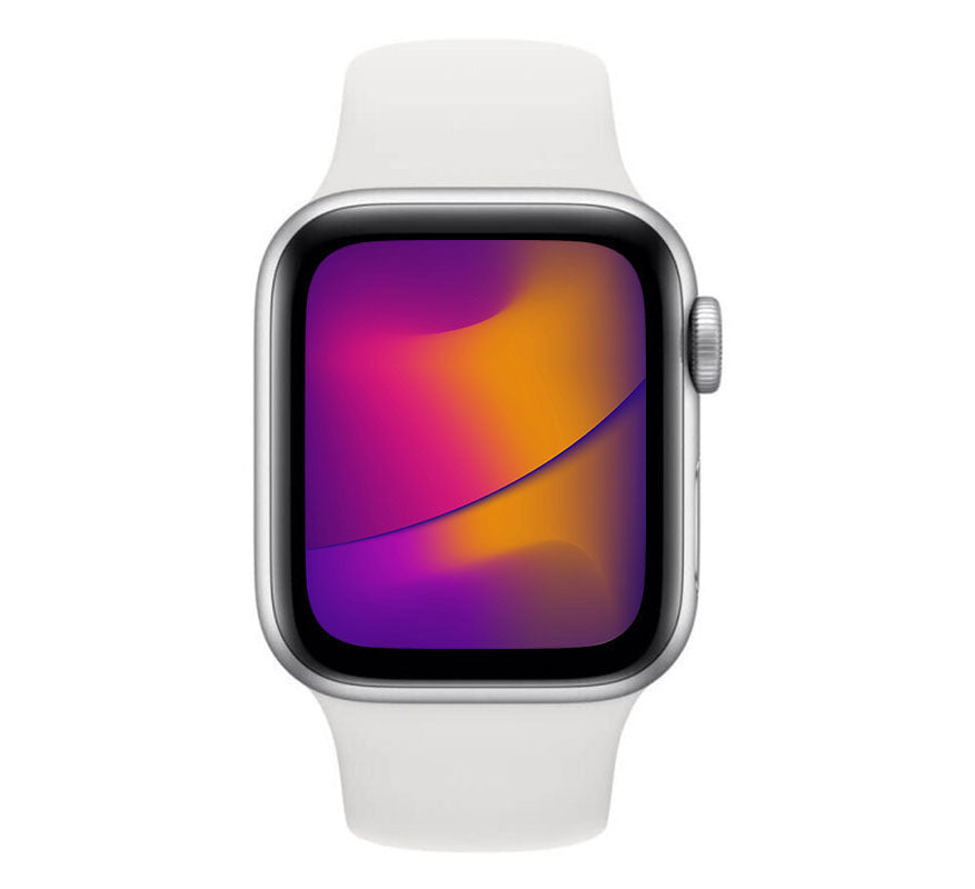 Apple Watch SE 1st Gen(Cellular) 44mm Silver AL Case White Band - As New (Refurbished)