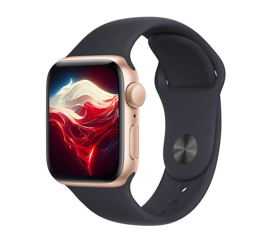 Apple Watch SE 1st Gen(GPS) 44mm Gold AL Case Black Band - Good (Refurbished)