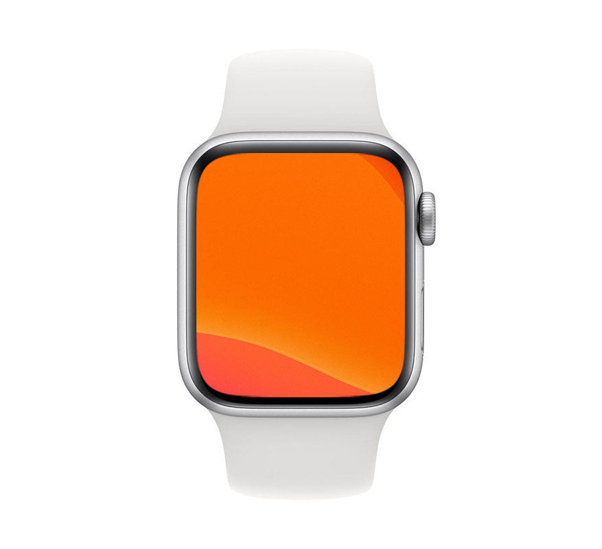 Apple Watch SE 2nd Gen(GPS) 44mm Silver AL Case White Band - Excellent (Refurbished)