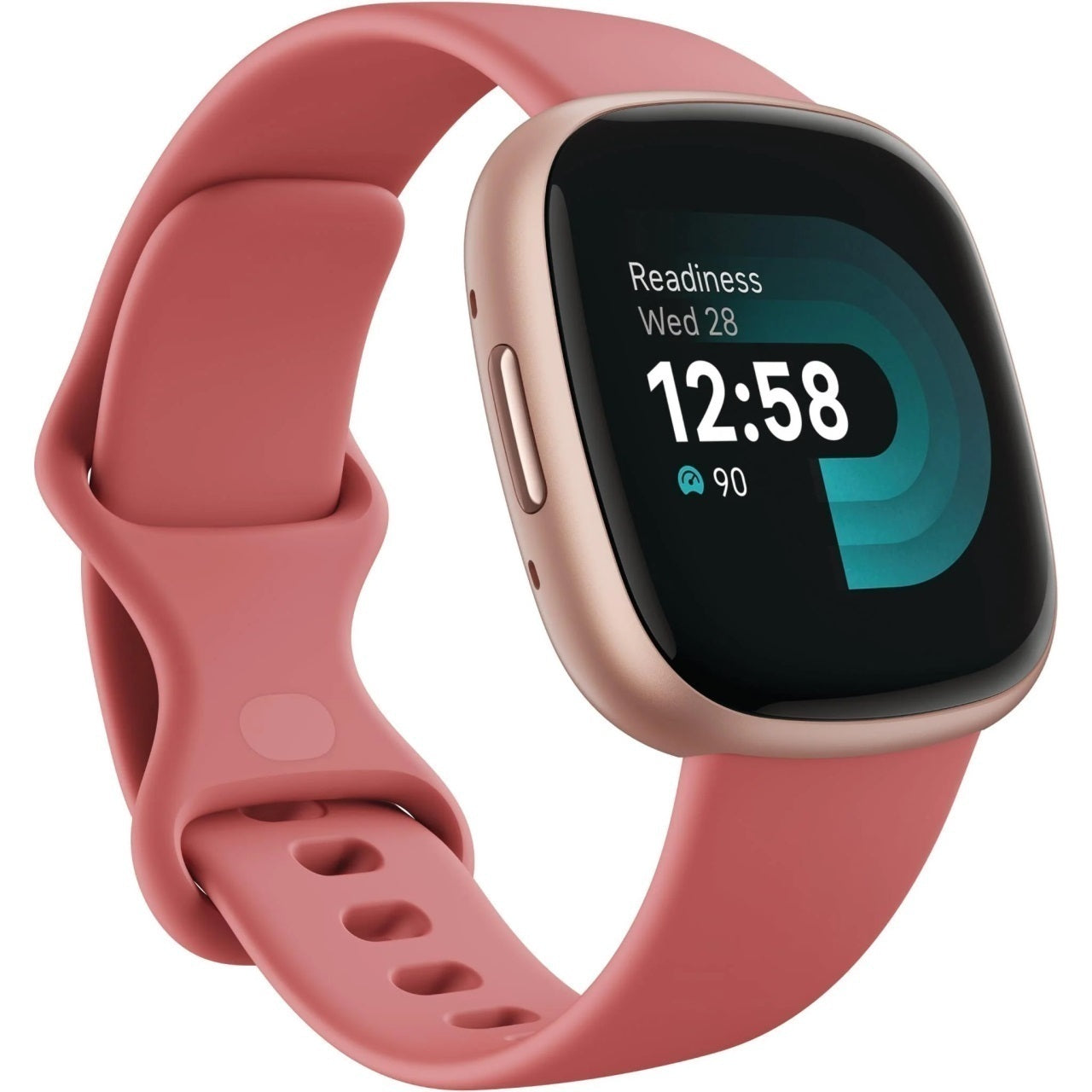 Fitbit Versa 4 Rose AL Pink Sand Band - Good (Refurbished)