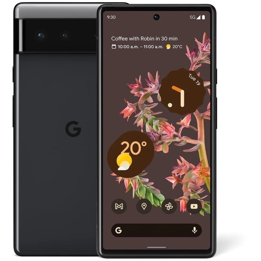 Google Pixel 6 128GB Just Black - Good Condition (Refurbished)