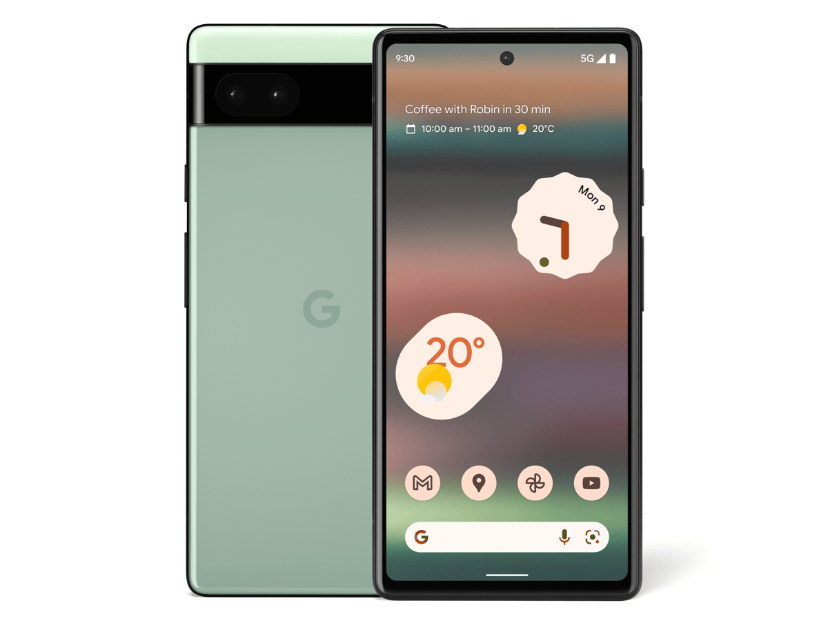 Google Pixel 6a 128GB Sage - As New Condition (Refurbished)