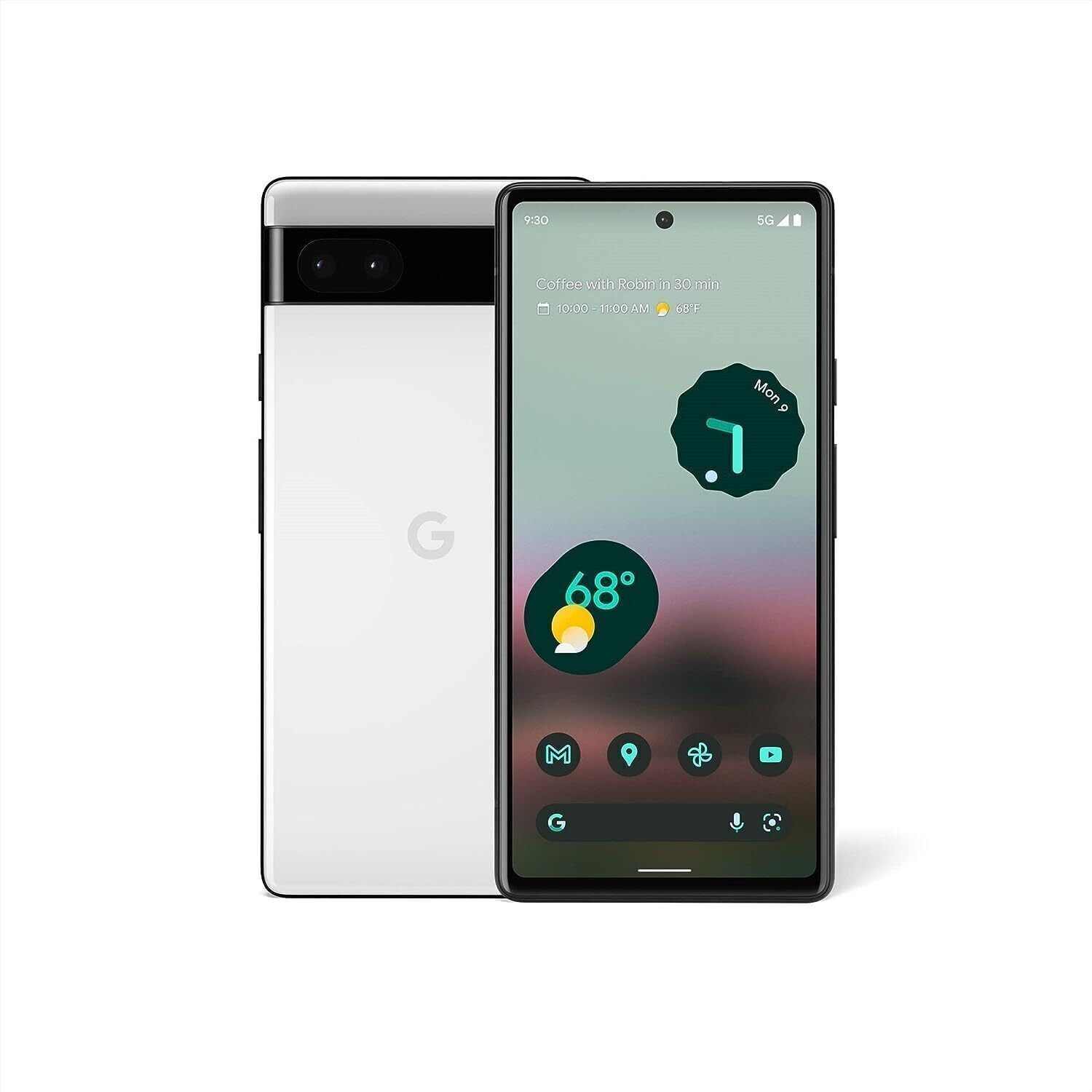 Google Pixel 6a 128GB Chalk - As New Condition (Refurbished)