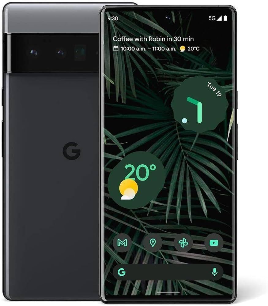 Google Pixel 6 Pro 128GB Black - As New Condition (Refurbished)