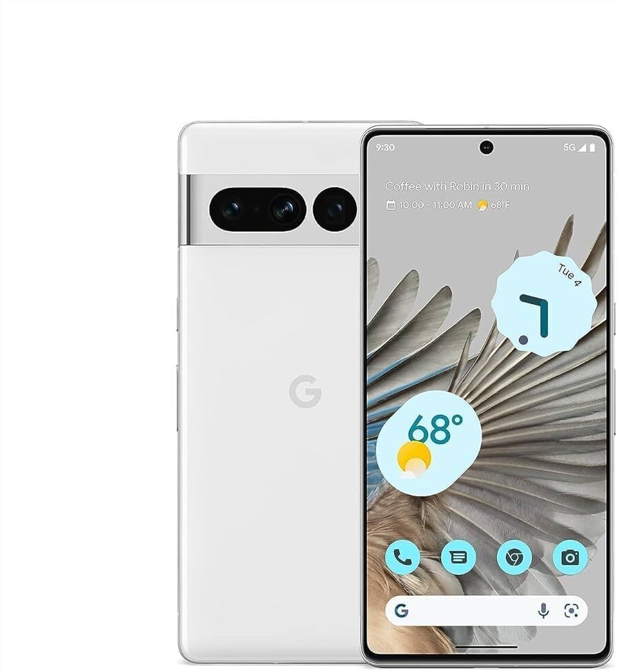 Google Pixel 7 Pro 128GB Snow Color - Good Condition (Refurbished)
