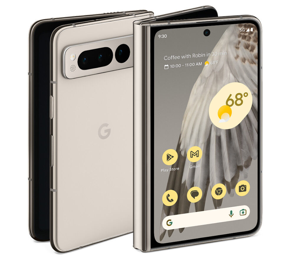 Google Pixel Fold 5G 256GB Porcelain - Good Condition (Refurbished)
