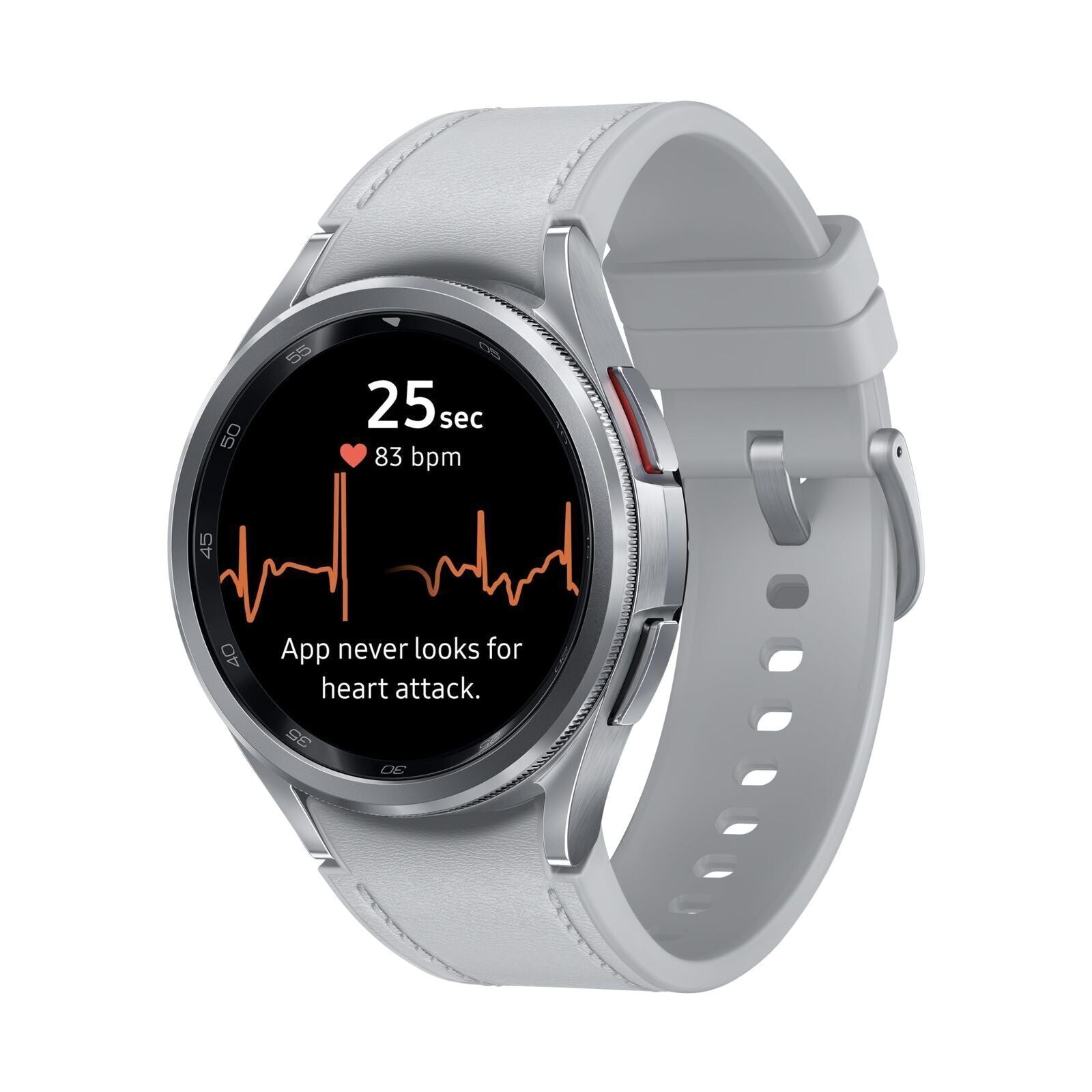 Samsung Galaxy Watch6 Classic (43mm, Bluetooth) Silver - As New (Refurbished)