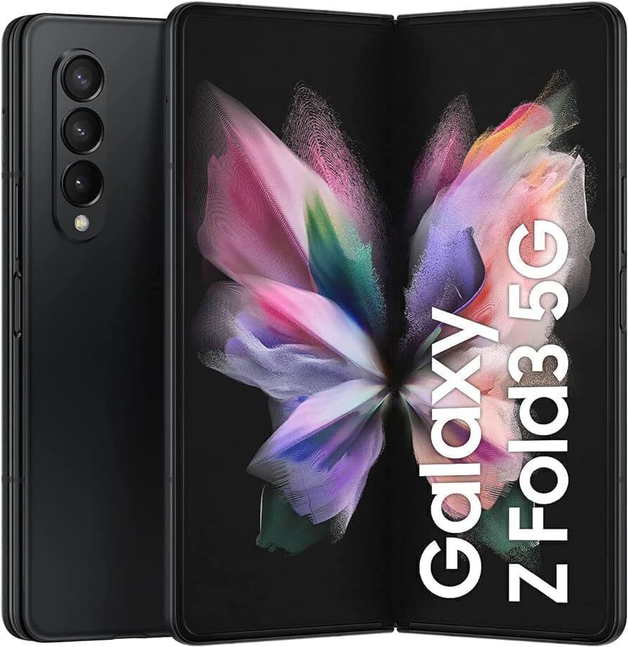 Samsung Galaxy Z Fold3 Black 256GB - Premium Condition (Refurbished)