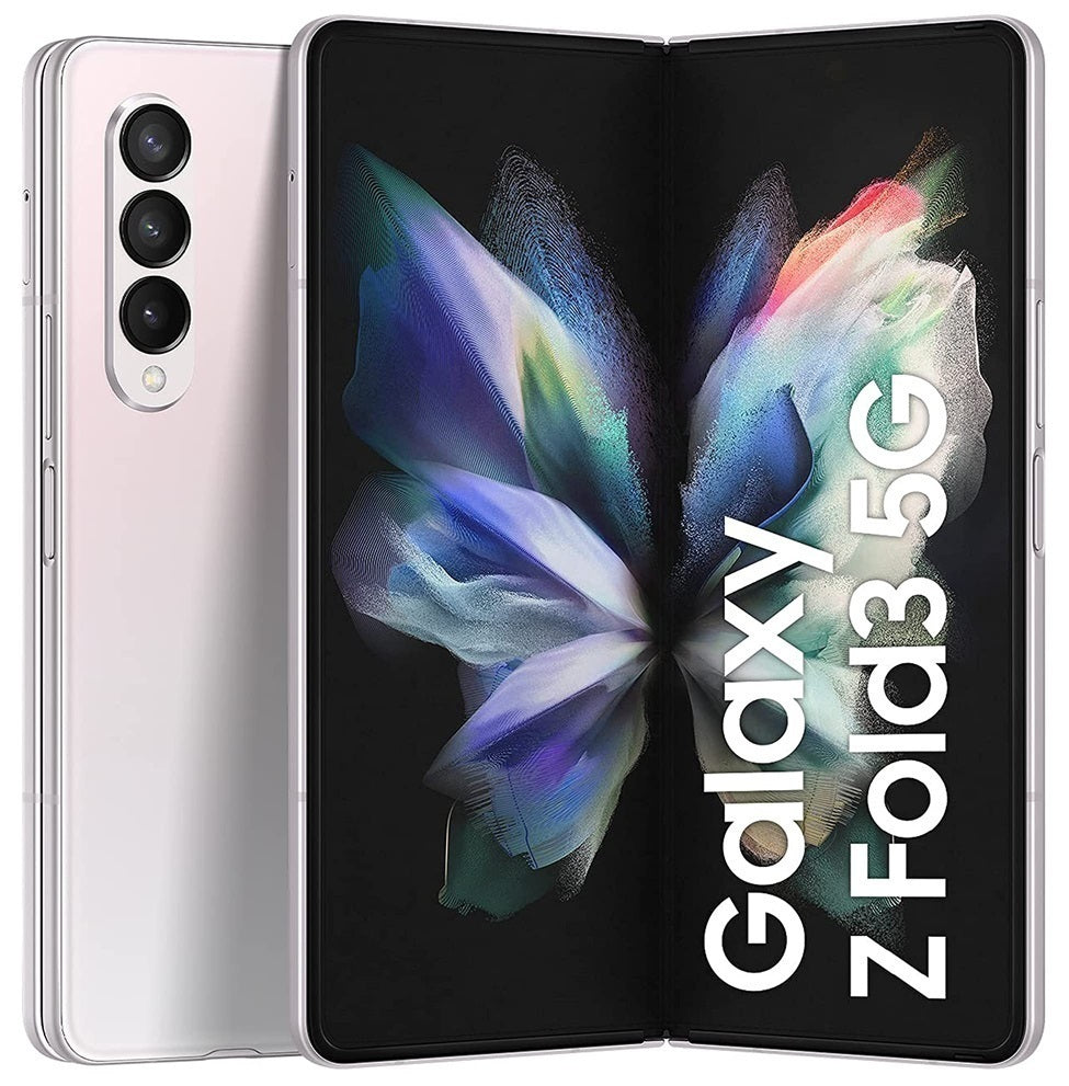 Samsung Galaxy Z Fold3 Silver 256GB - Excellent Condition (Refurbished)