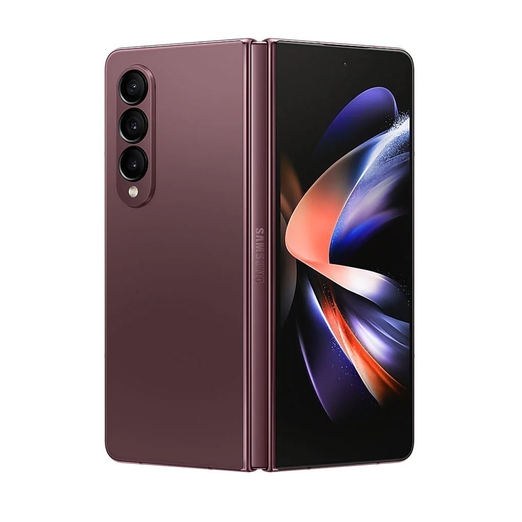 Samsung Galaxy Z Fold4 Burgundy 512GB - Premium Condition (Refurbished)