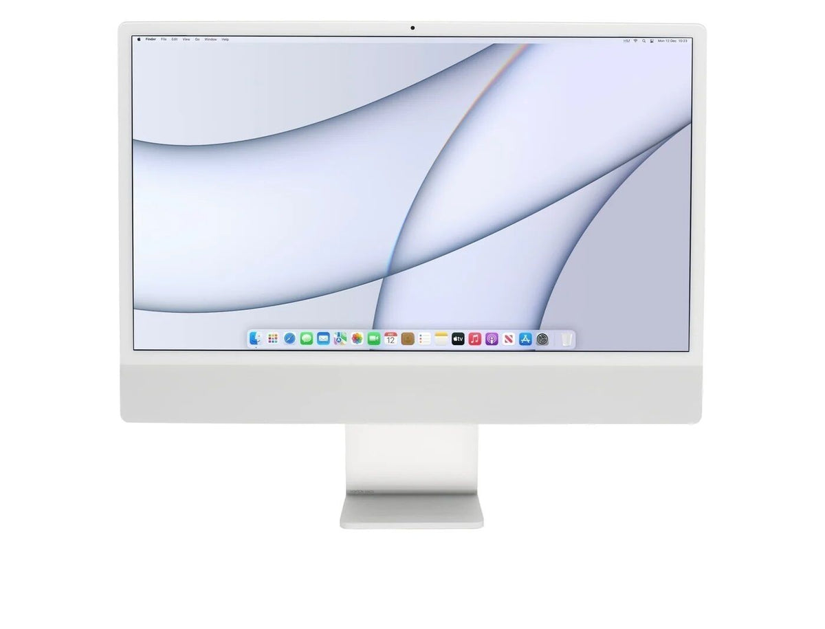 iMac 24"(2021)/M1(Four Ports)/8C GPU/8GB/512GB SSD Silver-As New (Refurbished)