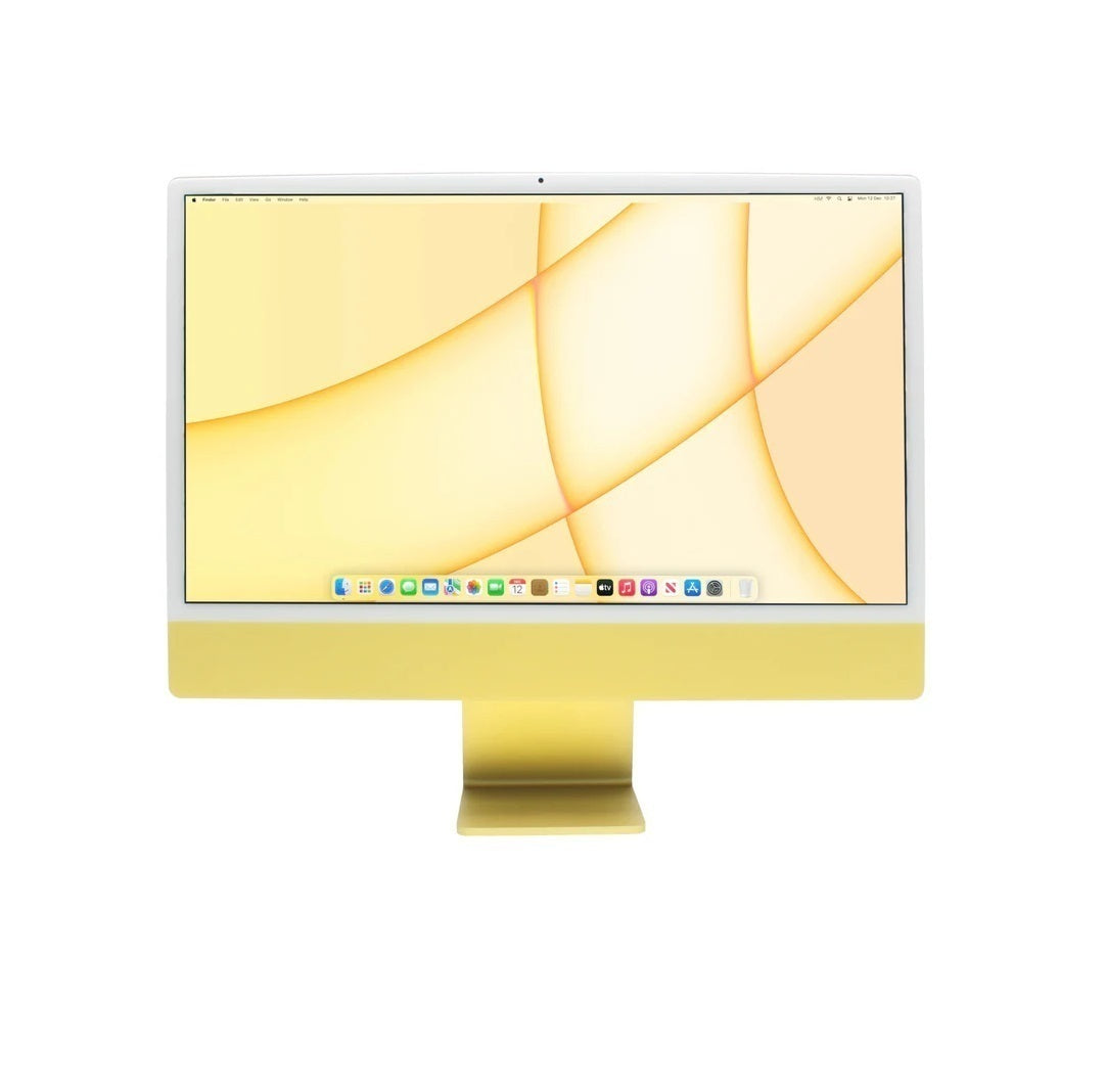 iMac 24"(2021)/M1(Four Ports)/8C GPU/16GB/1TB SSD Yellow-As New (Refurbished)