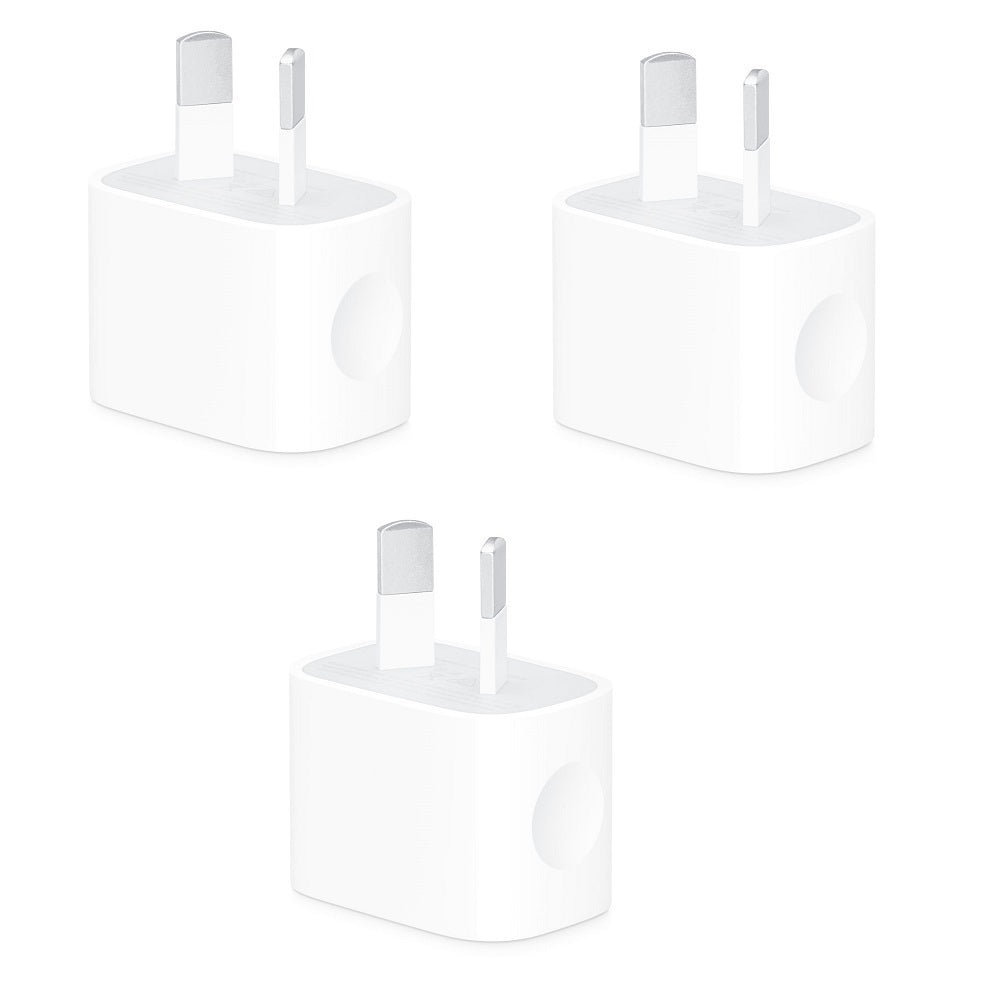 Apple USB Power Adapter 5W (A1444) - 3 Pack