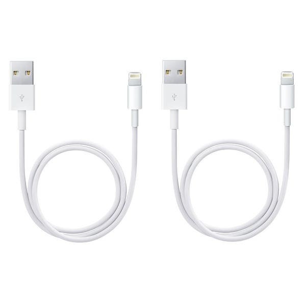 Apple 1m Lightning to USB Cable - 2 Pack