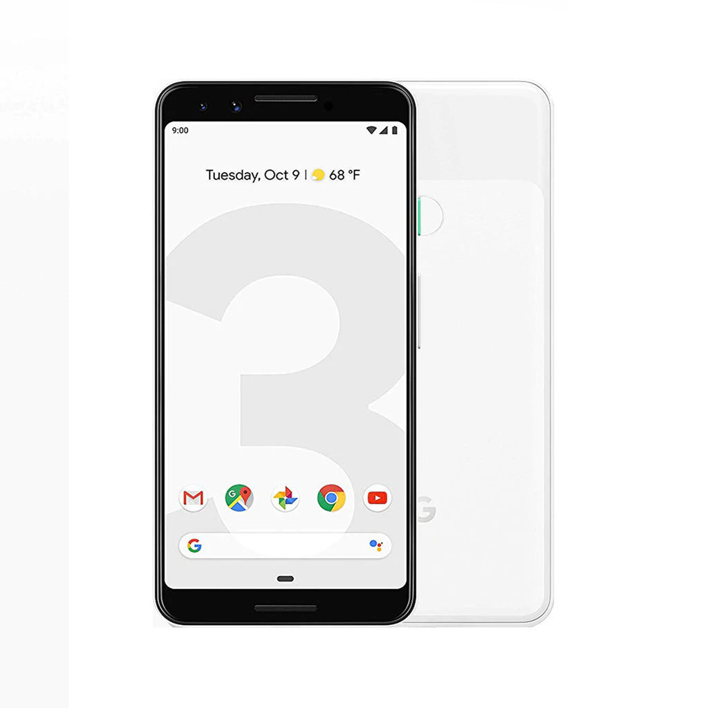 Google Pixel 3 64GB - Clearly White - Excellent Condition (Refurbished)