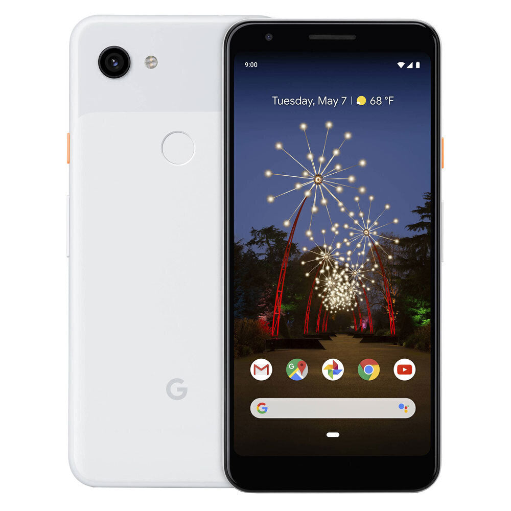 Google Pixel 3a 64GB - Clearly White - Good Condition (Refurbished)