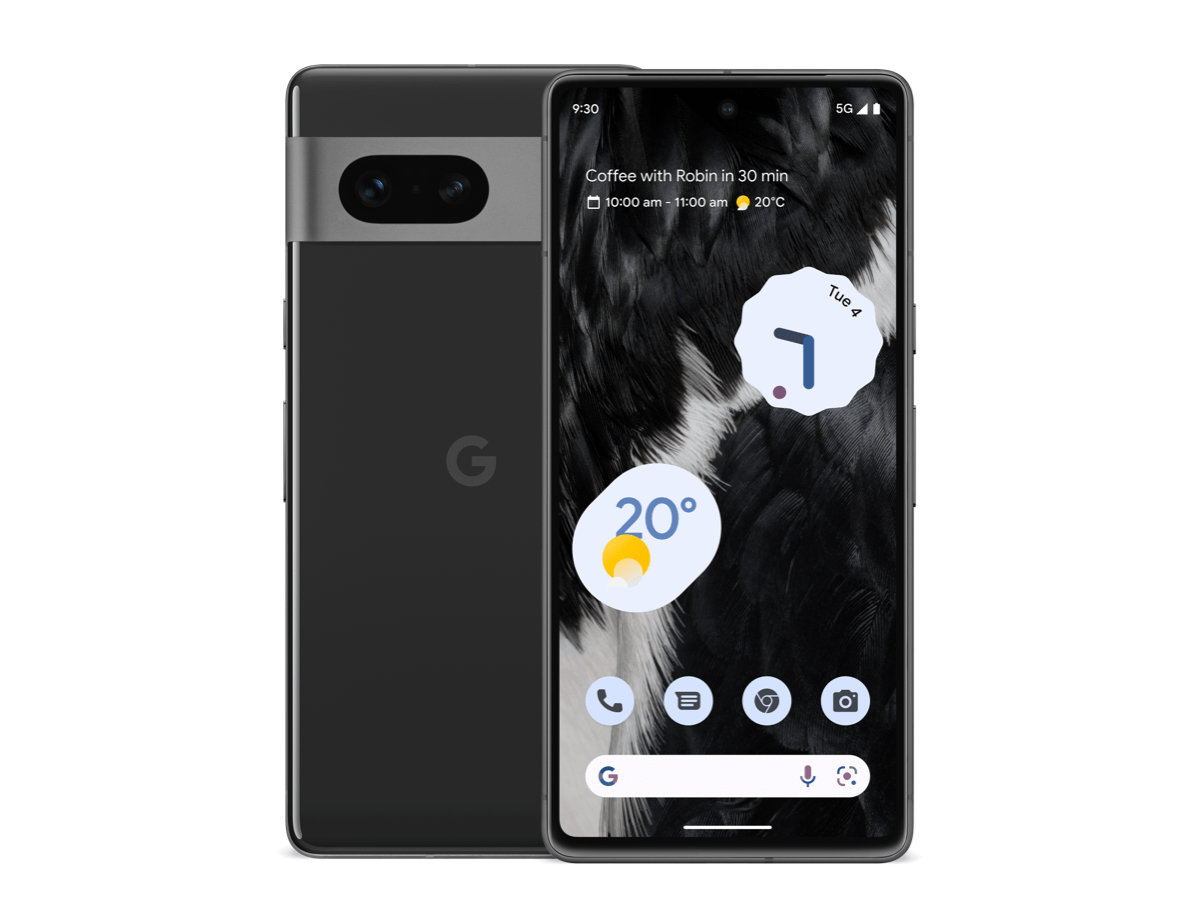 Google Pixel 7 128GB Obsidian Color - Premium Condition (Refurbished)