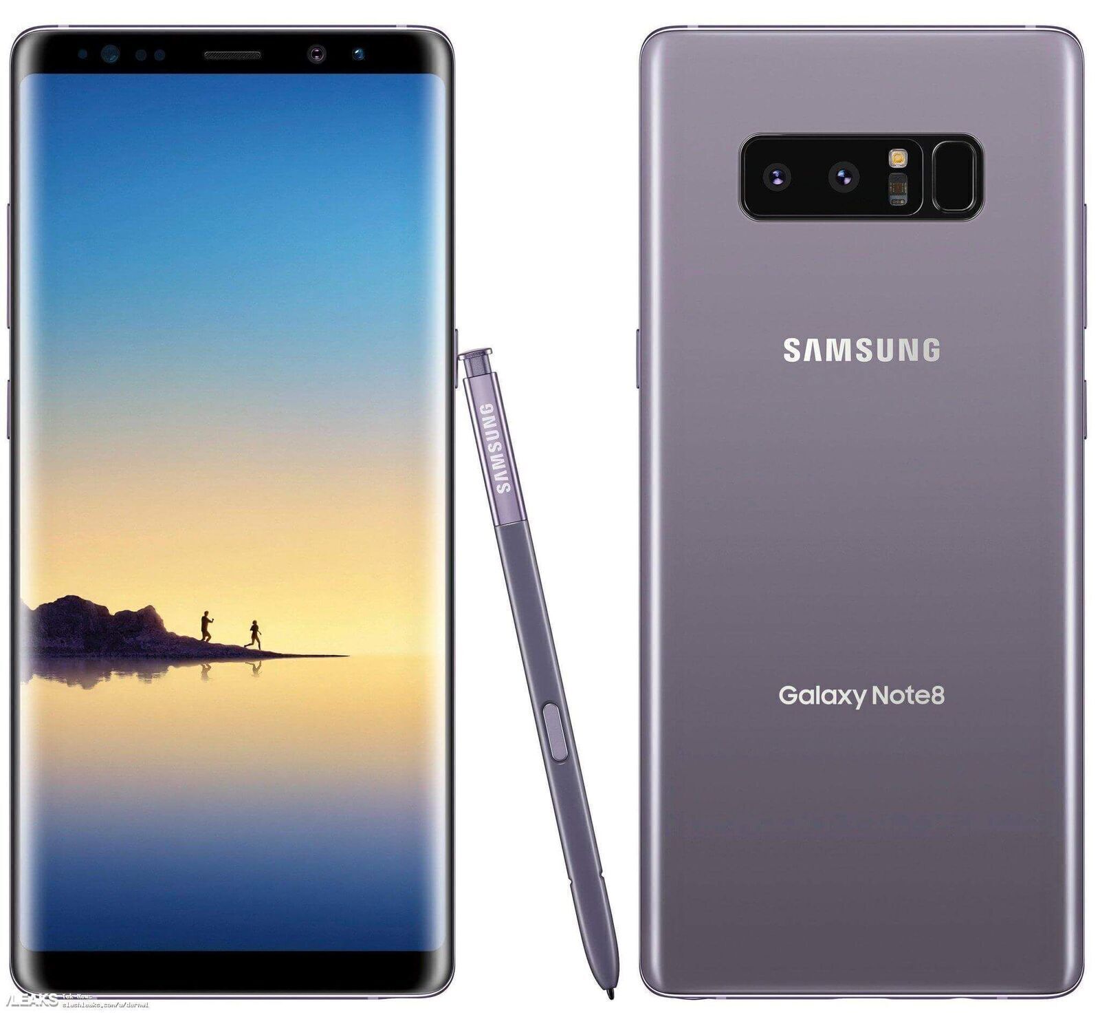 Samsung Galaxy Note 8 64GB Orchid Grey (N950) - As New Condition (Refurbished)