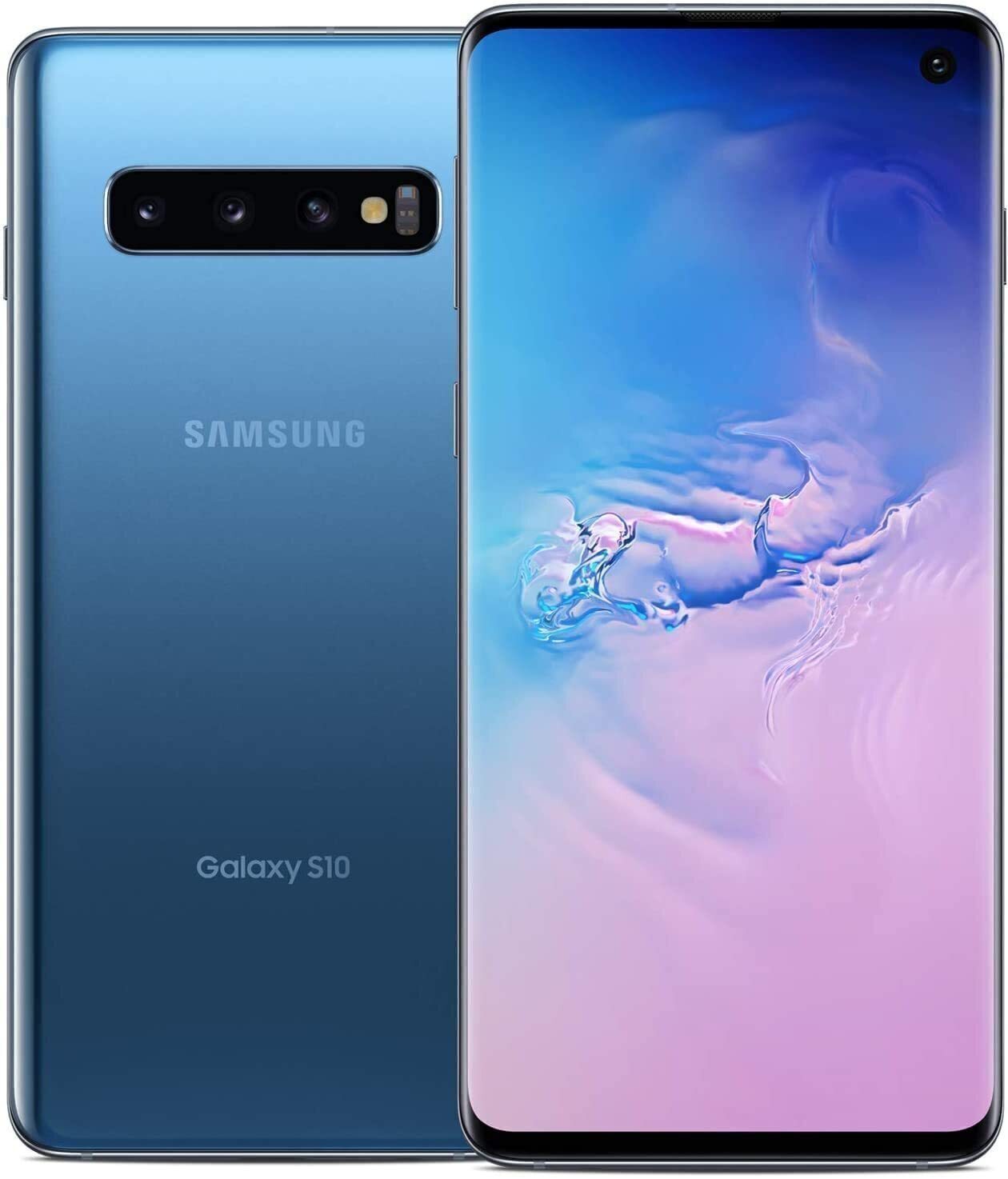 Samsung Galaxy S10 4G (G973) 512GB Prism Blue - Excellent Condition (Refurbished)