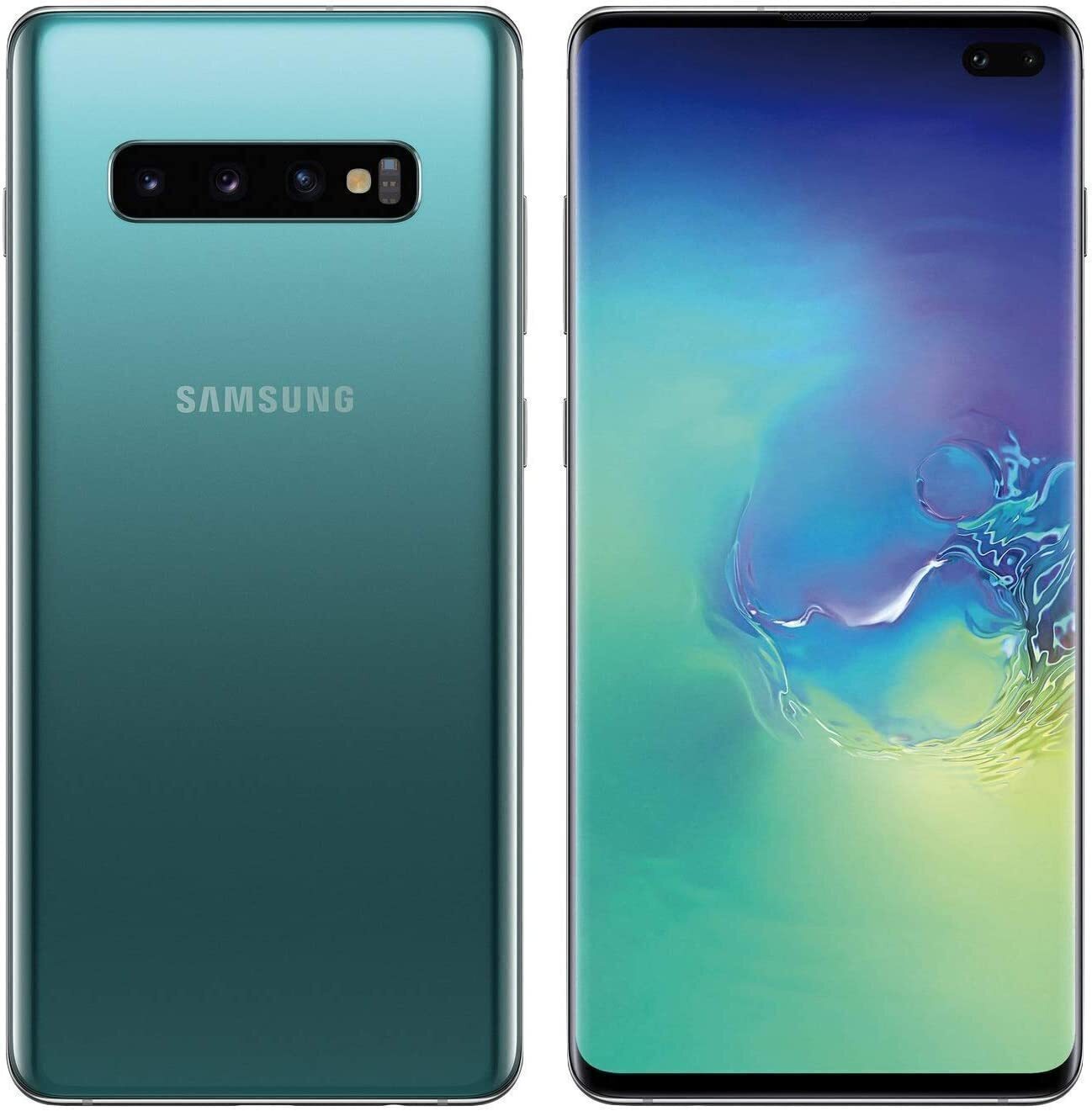 Samsung Galaxy S10 Plus 4G (G975) 128GB Prism Green - Excellent Condition (Refurbished)