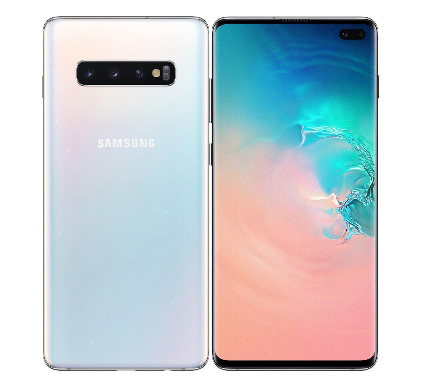 Samsung Galaxy S10 Plus 4G (G975) 1TB Prism White - Excellent Condition (Refurbished)