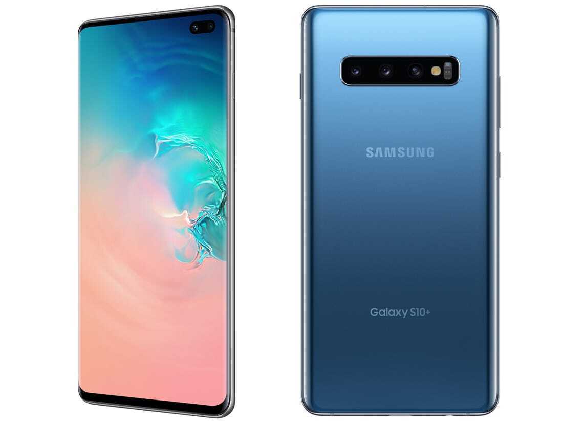 Samsung Galaxy S10 Plus 4G (G975) 512GB Prism Blue - Good Condition (Refurbished)