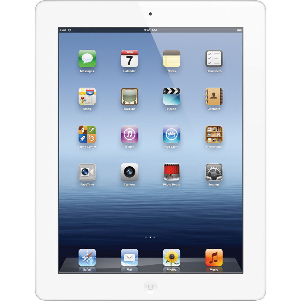 Apple iPad 3 (Wi-Fi + Cellular) 64GB White - Good Condition (Refurbished)