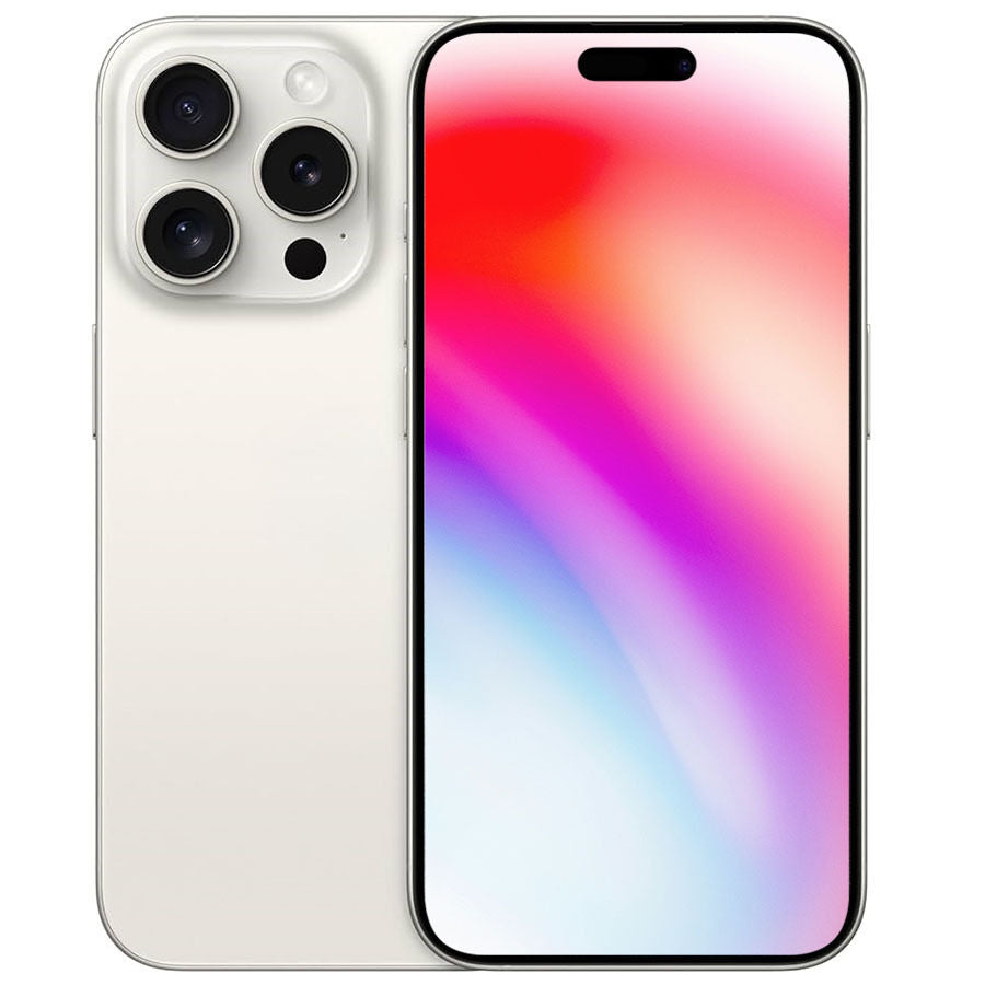 Apple iPhone 15 Pro 1TB White Titanium - Excellent (Refurbished)