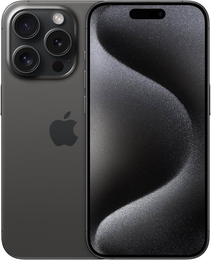 Apple iPhone 15 Pro 256GB Black Titanium - Excellent (Refurbished)