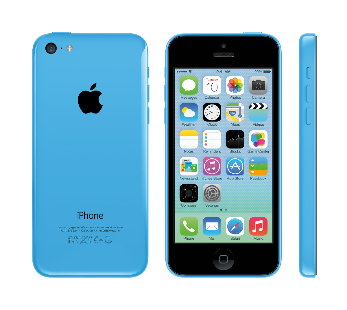 Apple iPhone 5c 8GB Blue - Excellent Condition (Refurbished)