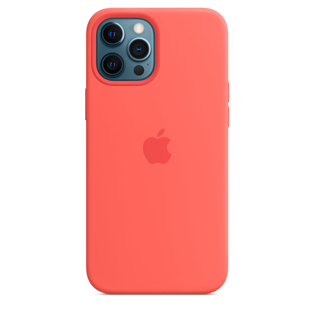 Apple iPhone 12 Pro Max Silicone Case - Pink Citrus (Damaged Box)