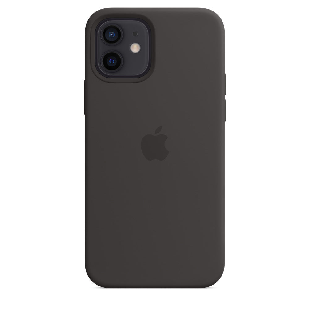 Apple iPhone 12 Silicone Case - Black (Damaged Box)