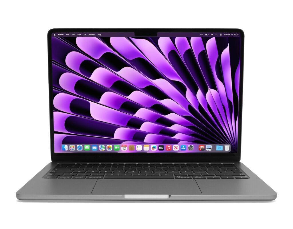 MacBook Air M2 8C CPU 8C GPU 13" (2022) 256GB 8GB Grey - Good (Refurbished)