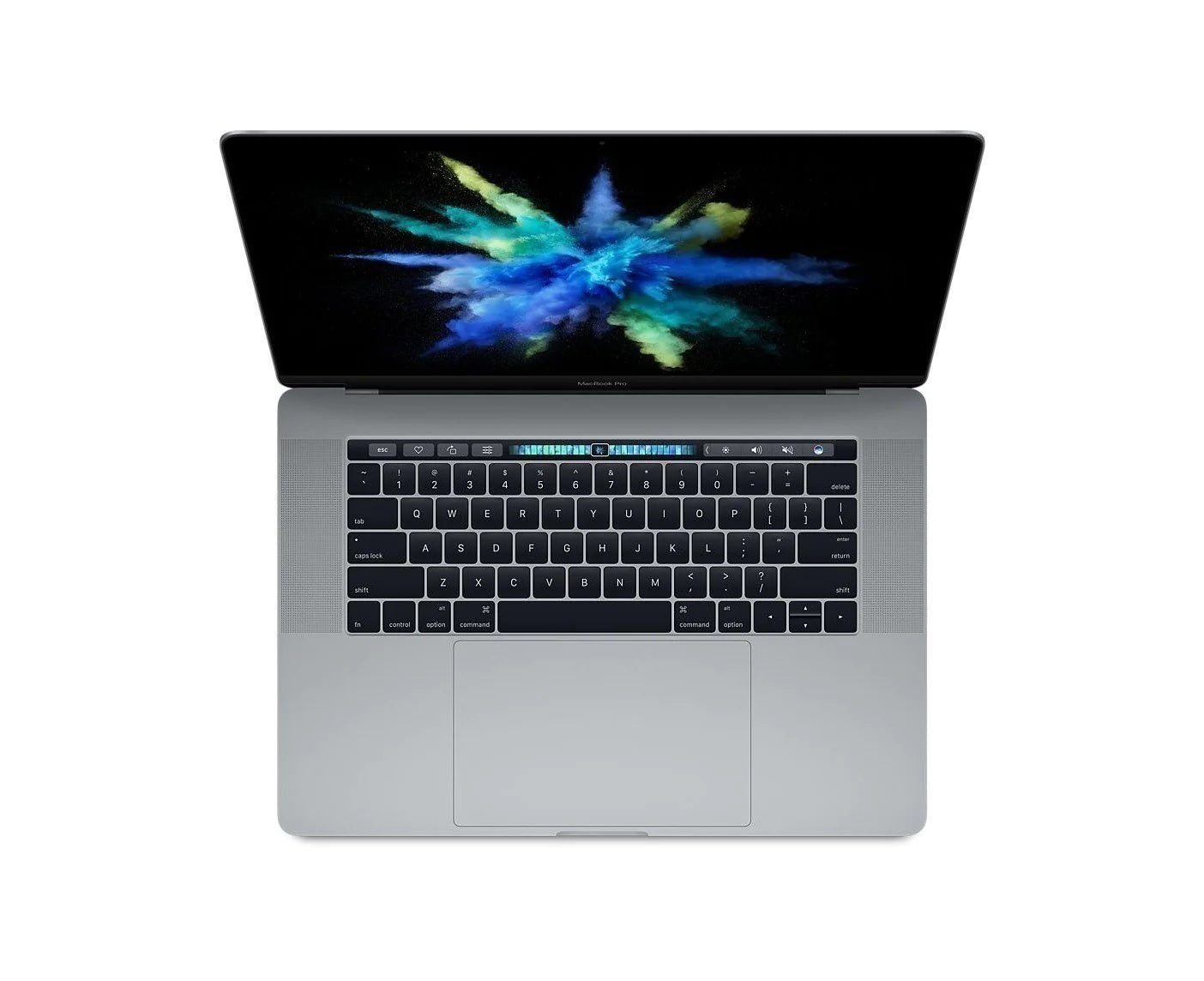 MacBook Pro i7 2.8GHz 15" Touch (2017) 256GB 16GB Grey - Good (Refurbished)