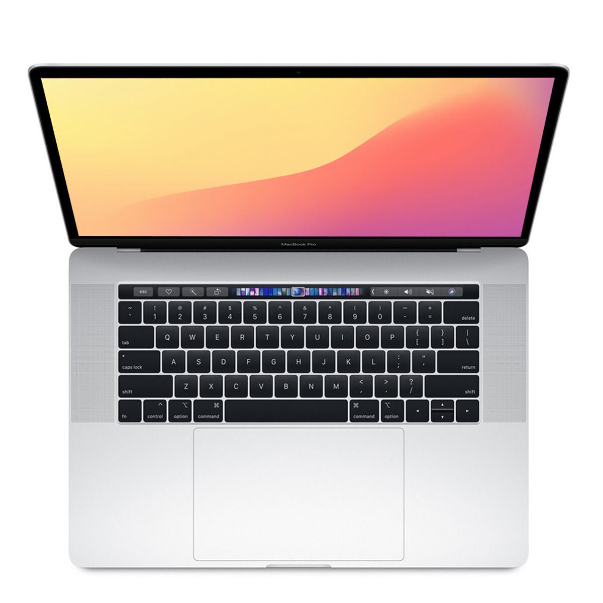 MacBook Pro i7 2.8GHz 15" Touch (2017) 256GB 16GB Silver - Good (Refurbished)