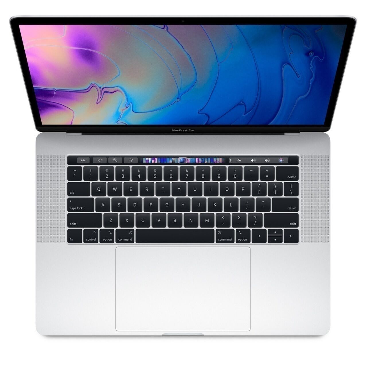 MacBook Pro i7 2.6GHz 15" Touch (2018) 1TB 16GB Silver-Excellent (Refurbished