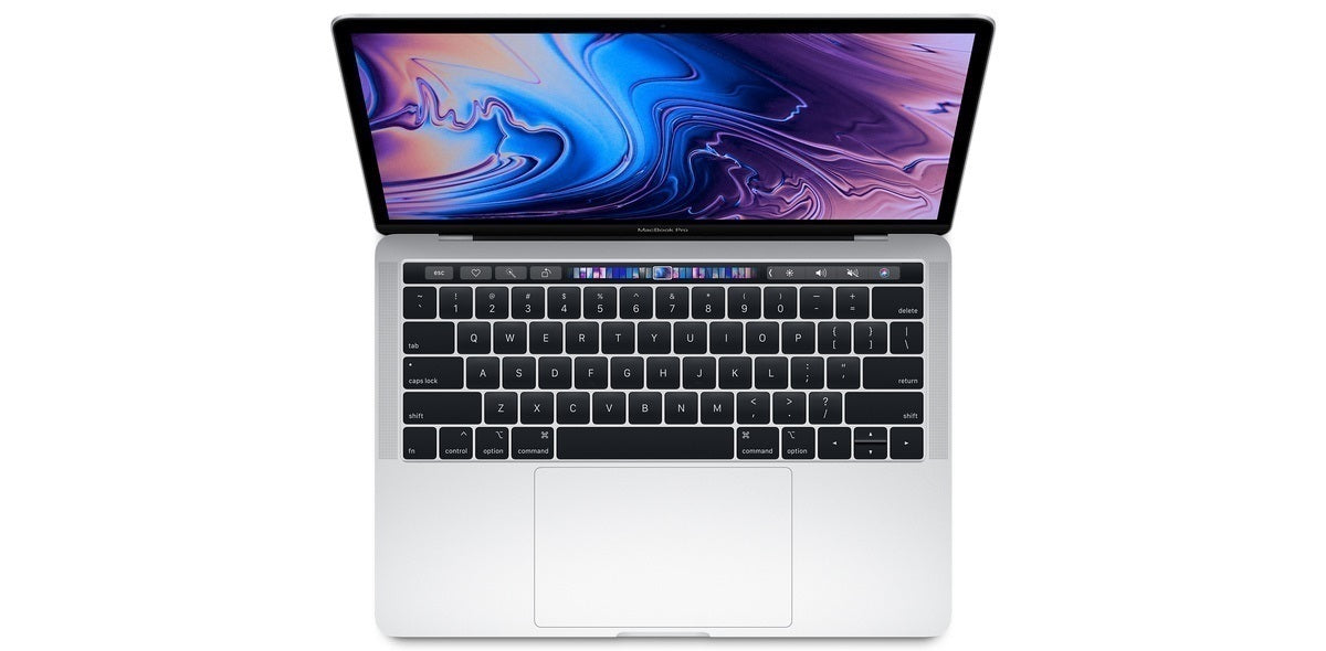 MacBook Pro i5 2.4GHz 13" Touch (2019) 256GB 8GB Silver - Excellent (Refurbished)