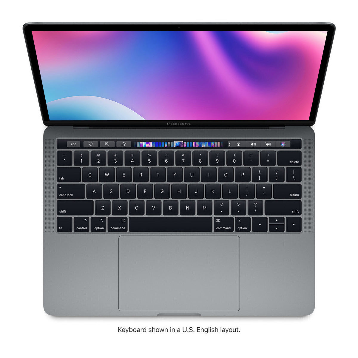MacBook Pro i7 1.7GHz 13" Touch (2019) 256GB 8GB Gray - Excellent(Refurbished)