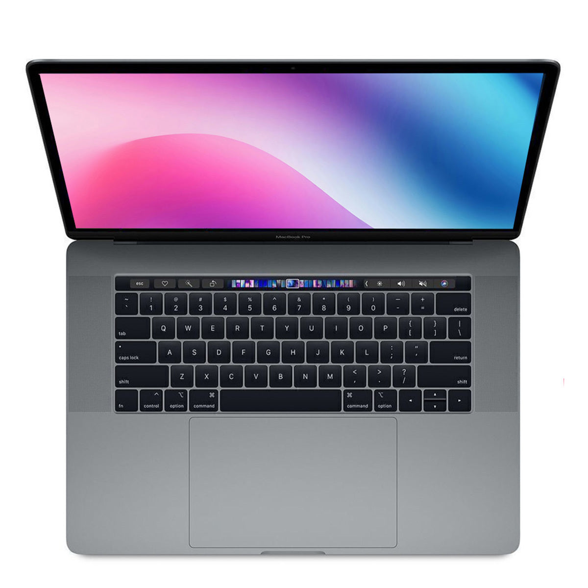 MacBook Pro i7 2.6GHz 15" Touch (2019) 256GB 16GB Gray - Good (Refurbished)