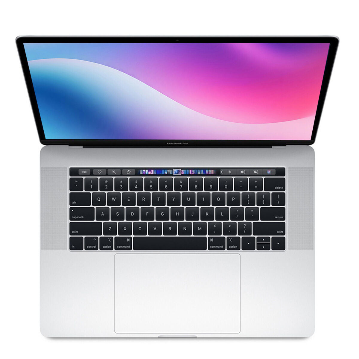 MacBook Pro i7 2.6GHz 15" Touch (2019) 512GB 32GB Silver - Good (Refurbished)