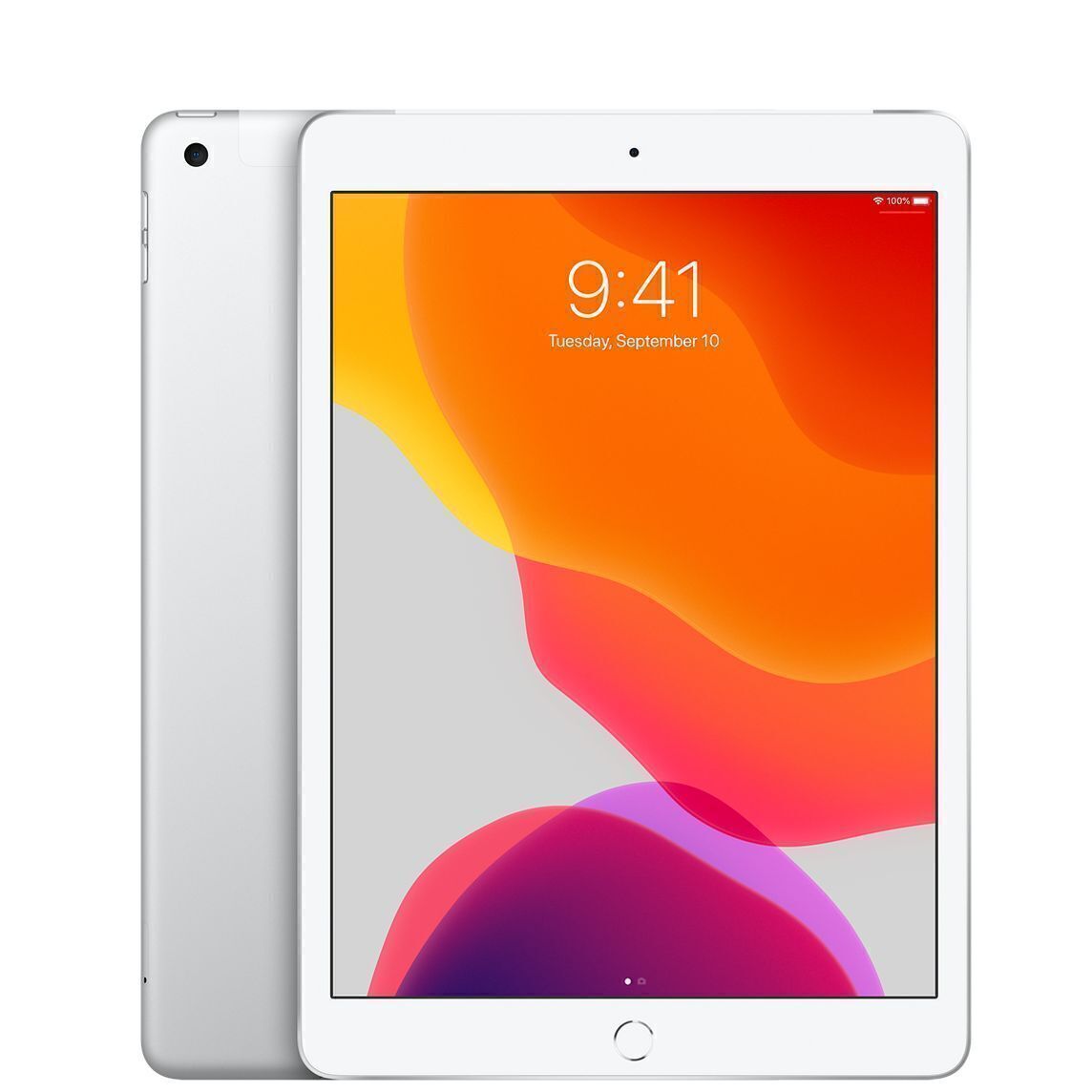 Apple iPad 7th Gen Wi-Fi + Cellular 128GB Silver - Premium Condition (Refurbished)